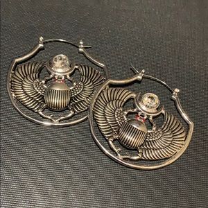 Ask & Embla Egyptian Scarab Earrings